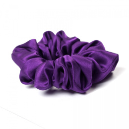 JG-006 Silk Hair Tie Purple