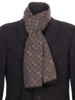 Elegant men's scarf Gentleman SMG-001