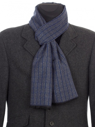 Elegant men's scarf Gentleman SMG-004