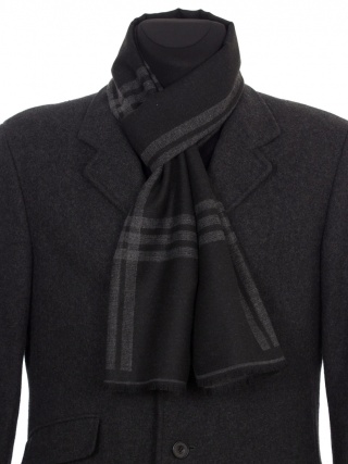 Elegant men's scarf Gentleman SMG-007