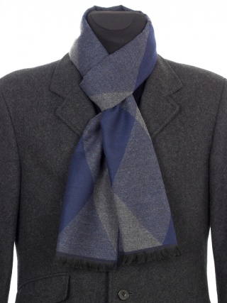 Elegant men's scarf Gentleman SMG-011