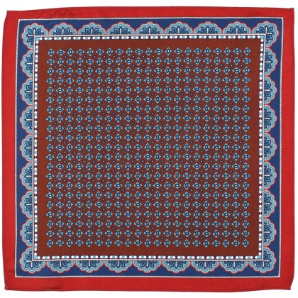 PM-093 Classic Pattern Microfiber Pocket Square