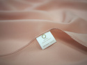 SKO-101 Light Pink Crepe Silk Scarf, 90 x 15cm