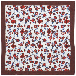 PJ-253 Silk Pocket Square With Patterns 30x30 cm