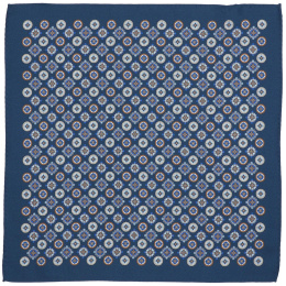 PJ-255 Silk Pocket Square With Patterns 30x30 cm