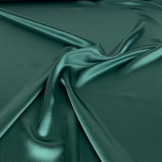 Bottle Green silk satin scarf, 70x70cm AS7-007