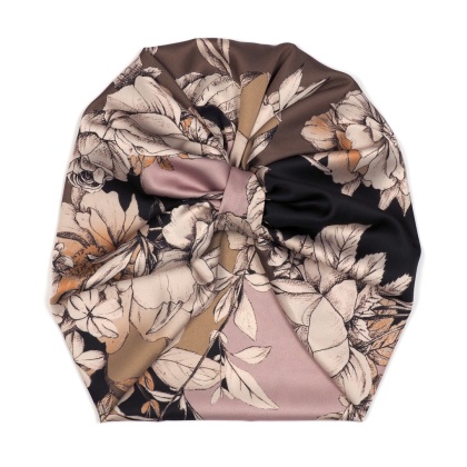 Turban na głowę – Zachowawczy brąz TP-007