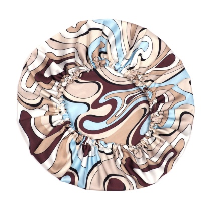 Czepek do spania – Beżowa abstrakcja CP-001