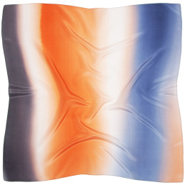 AC9-1004 Hand-shaded silk scarf, 77x77cm