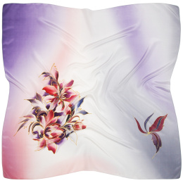 AM-1011 Hand Painted Silk Scarf