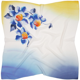 AM-1020 Hand Painted Silk Scarf