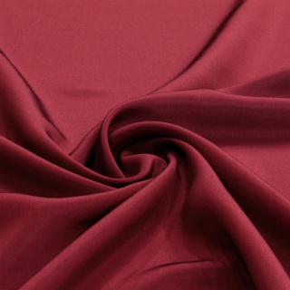 Maroon Crepe Silk Scarf, 90x90cm AJK-902