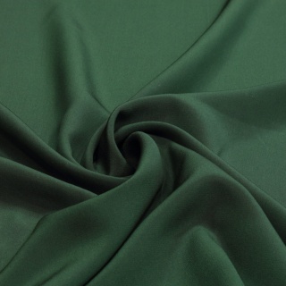 Dark green Crepe Silk Scarf, 90x90cm AJK-903