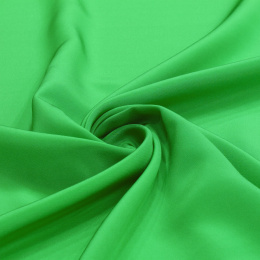 Light Green Crepe Silk Scarf, 55x55cm
