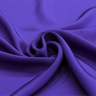 Cobalt Crepe Silk Scarf, 70x70cm AJK-723