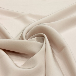 Powder-pink Crepe Silk Scarf, 90x90cm AJK-931