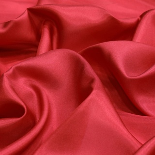 Malinowy jedwabny szal habotai 200x65 cm SZH-008