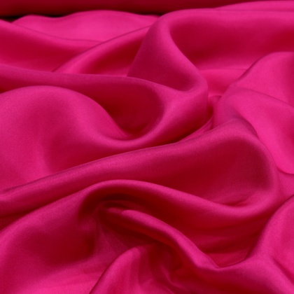 Fuksja jedwabny szal habotai 200x65 cm SZH-013