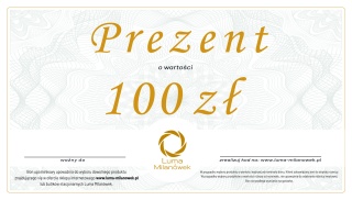 100 zł Bon Upominkowy Luma Milanówek