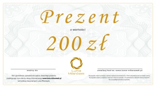 200 zł Bon Upominkowy Luma Milanówek