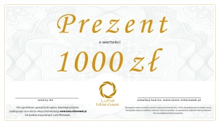 500 zł Bon Upominkowy Luma Milanówek