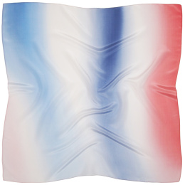 AC9-1023 Hand-shaded silk scarf, 77x77cm
