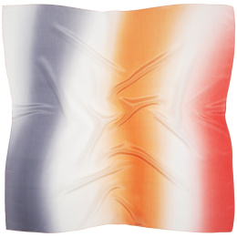 AC9-920 Hand-shaded silk scarf, 85x85cm