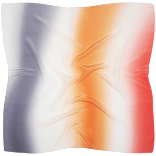 Shaded silk scarf 85x85cm AC9-920