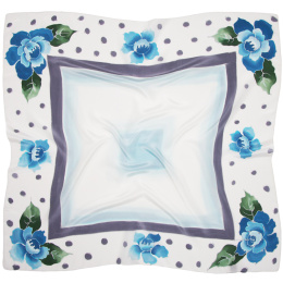 AM-1028 Hand Painted Silk Scarf