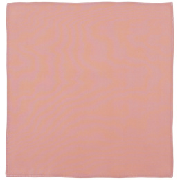 Einstecktuch aus rosa Seide einfarbig, Roségold 30x30 cm