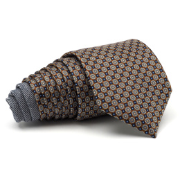 IT-006 Italian silk tie sewn by hand in Poland - Milano Collection