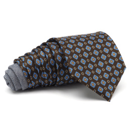IT-007 Italian silk tie sewn by hand in Poland - Milano Collection