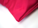 Jedwabna poszewka na poduszkę z satyny czerwona 40x40 cm jasiek