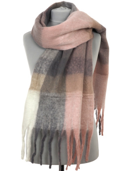 SK-132 Puchaty Szal Damski Cashmere Touch Collection 190x50cm