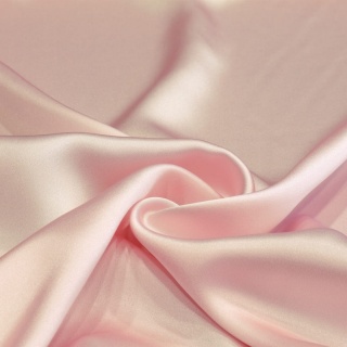 Satin bedding cover with zipper, ~160x200 cm