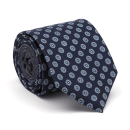 IT-499 Italian silk tie sewn by hand in Poland - Milano Collection
