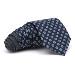 IT-499 Italian silk tie sewn by hand in Poland - Milano Collection