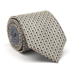 IT-502 Italian silk tie hand-sewn in Poland - Milano Collection