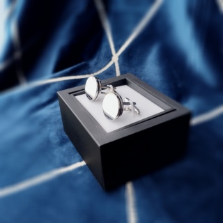 Original round cufflinks