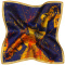 PJ-314 Silk Pocket Square With Patterns 30x30 cm