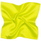 SATIN elegant silk pocket square for jacket, lime 30x30 cm