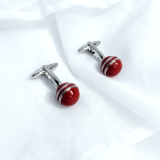 Original red rowan cufflinks