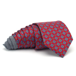 IT-503 Italian silk tie sewn by hand in Poland - Milano Collection