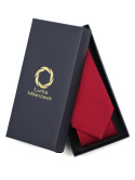 OUTLET-KM-121 Red tie with pattern