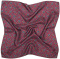 Silk paisley men's scarf 70x70 cm