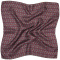 Silk paisley men's scarf 70x70 cm