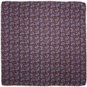 Silk paisley men's scarf 70x70 cm