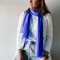 Georgette scarf wedding collection 200x65cm