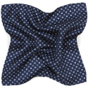 Men's silk pocket square 100% Italian fashionable design, 30x30 cm