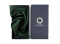 TWILL green silk pocket square single-coloured hand-trimmed 30x30 cm